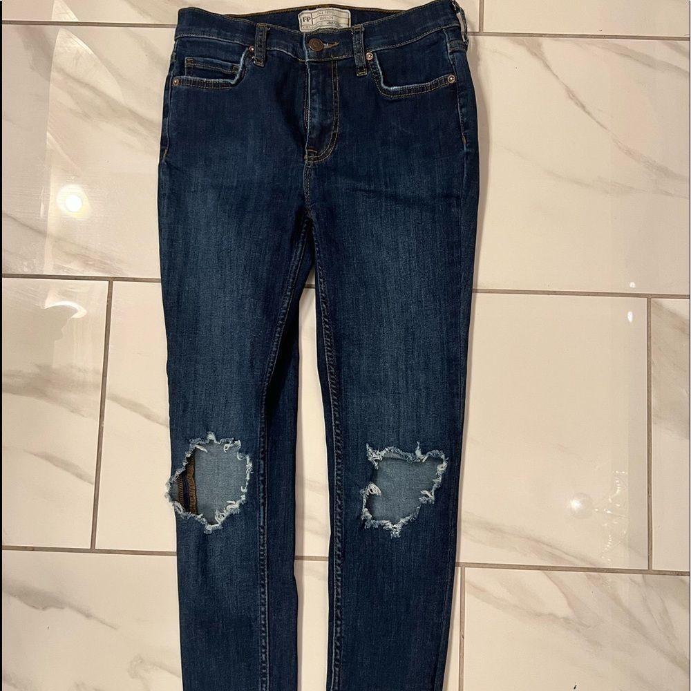 Free People skinny jeans